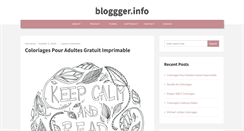 Desktop Screenshot of bloggger.info
